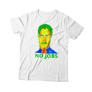 Camiseta inspirada en Steve Jobs - humor visual