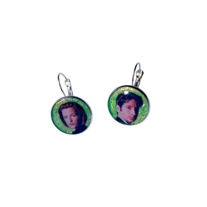 pendientes de Scully y Mulder - Expediente X